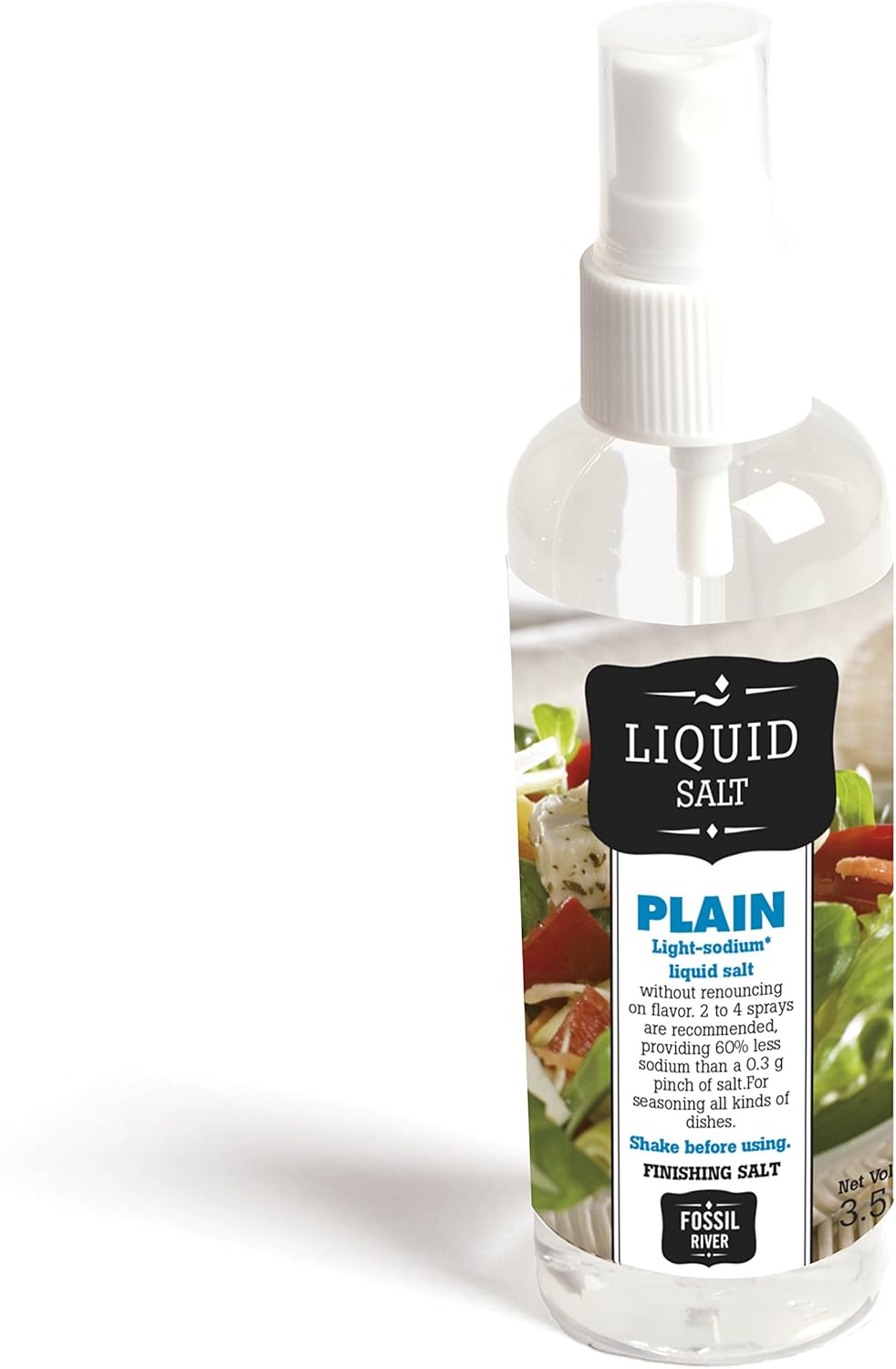 celtic sea salt fossil river 液体低钠喷雾盐,纯色,3.5 盎司